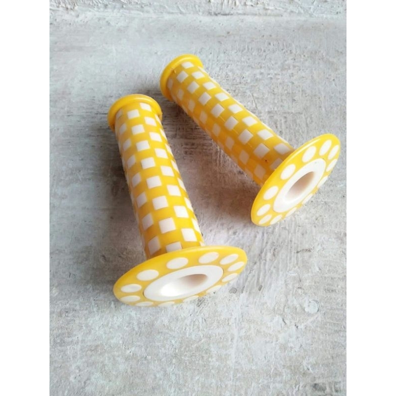 Handgrip karet grip stang barset oldschool bmx osbmx NOS vintage taiwan hutch haro skyway raleigh di