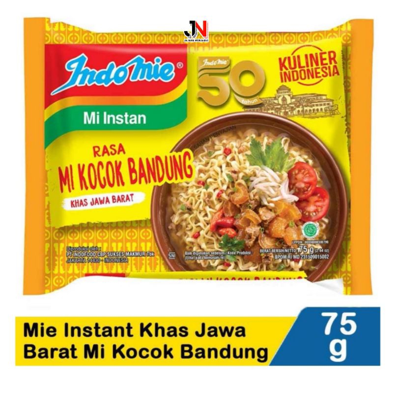 

Mie Indomie Kocok Bandung @75gr