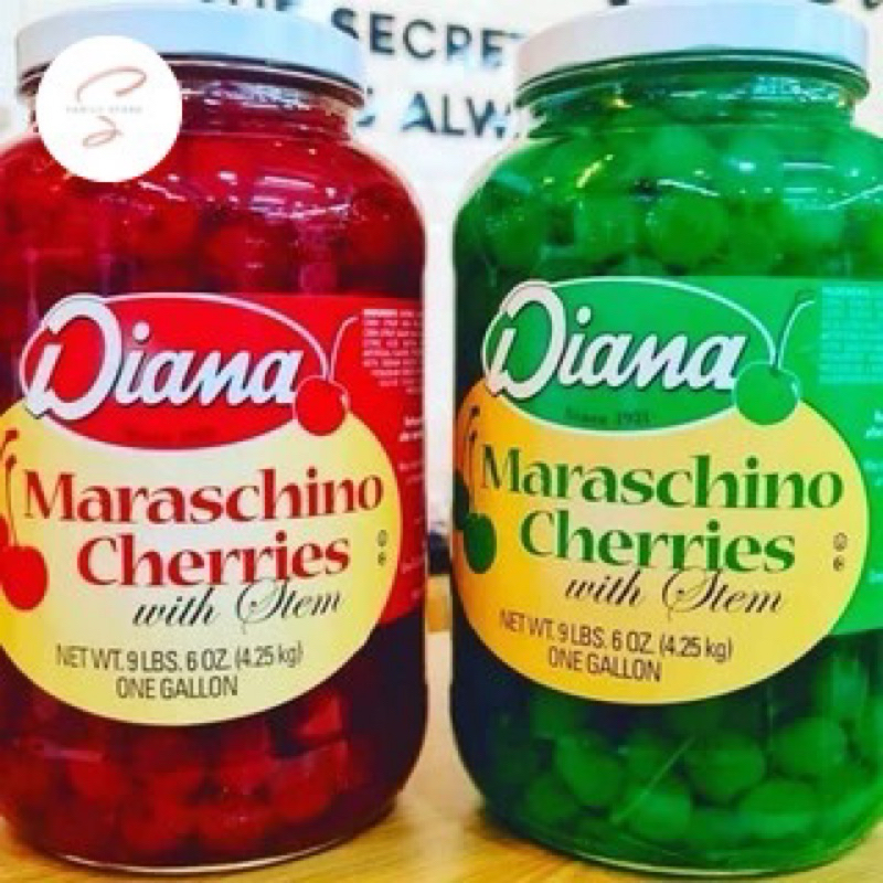 

Diana Maraschino Cerry Tangkai repack 100gr