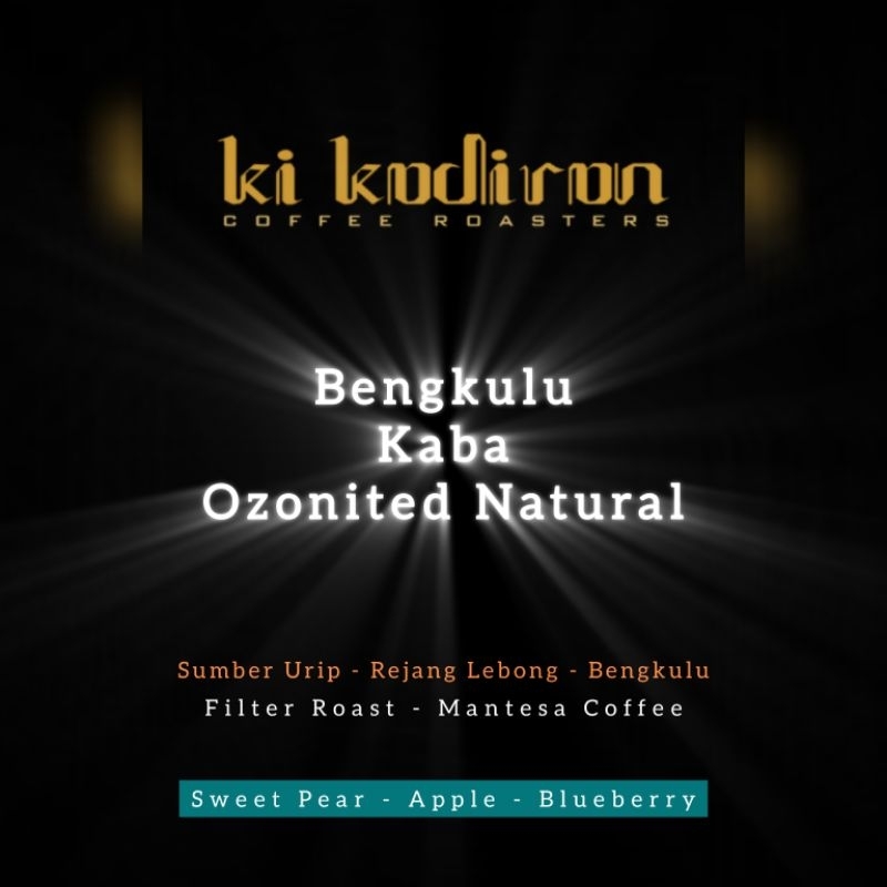 

Kopi Arabica Bengkulu Kaba Ozonic Natural Anaerob 500 Gr