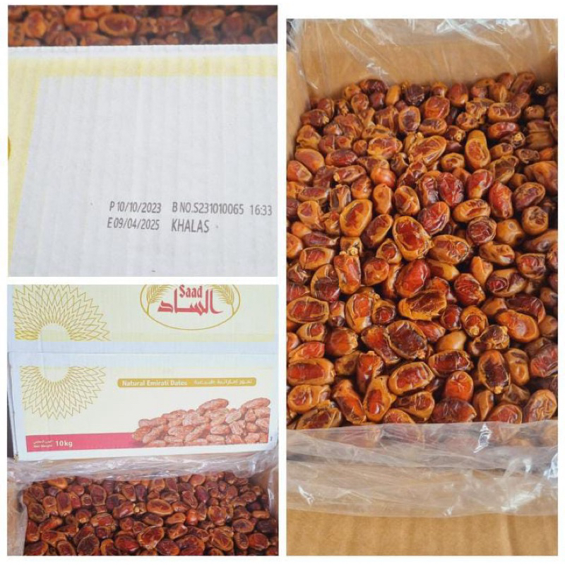 

Kurma Khalas Sa’ad 10kg Kualitas Terbaik