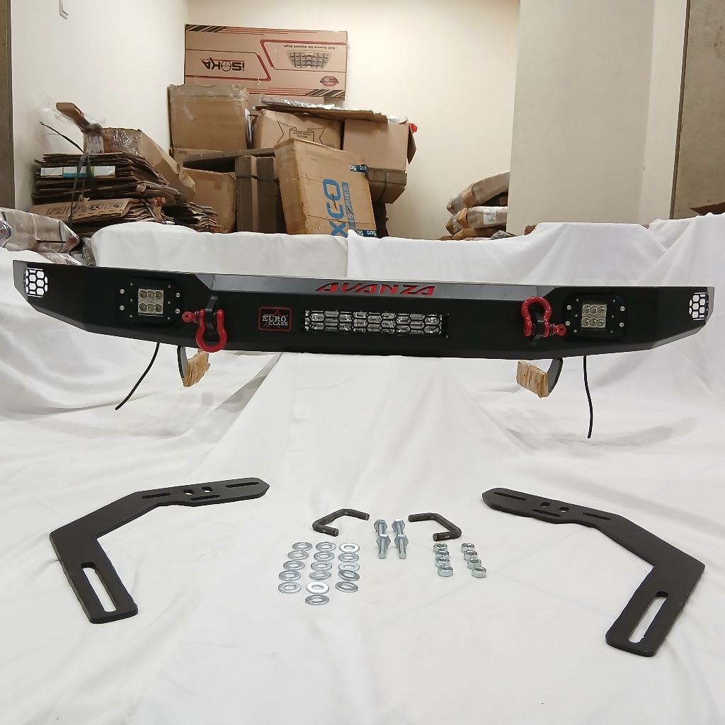 Tanduk Towing Depan Mobil Avanza 2012 - 2021 Emboss