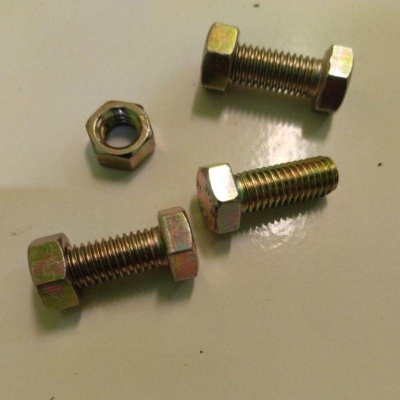 Baut Besi 8X20 Buat Puley / Pully ,Baut Kunci 12 panjang 2 Cm.