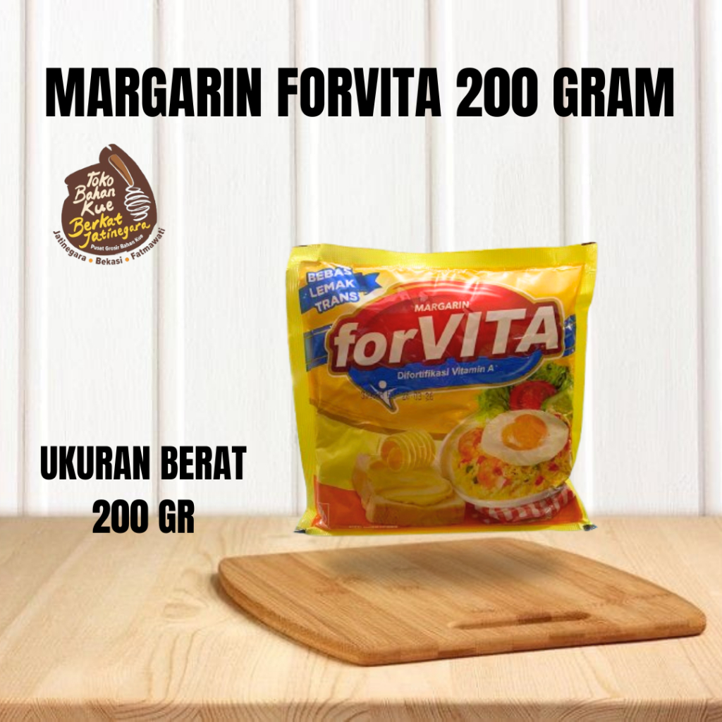 

MARGARIN FORVITA SACHET 200 GR / MENTEGA FORVITA / PCS