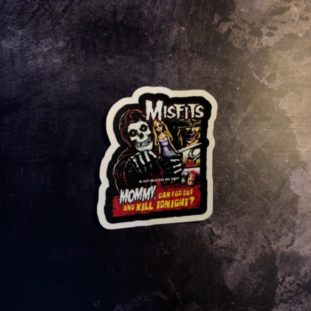 

Stiker Misfits Mommy and Daddy Kill Tonight