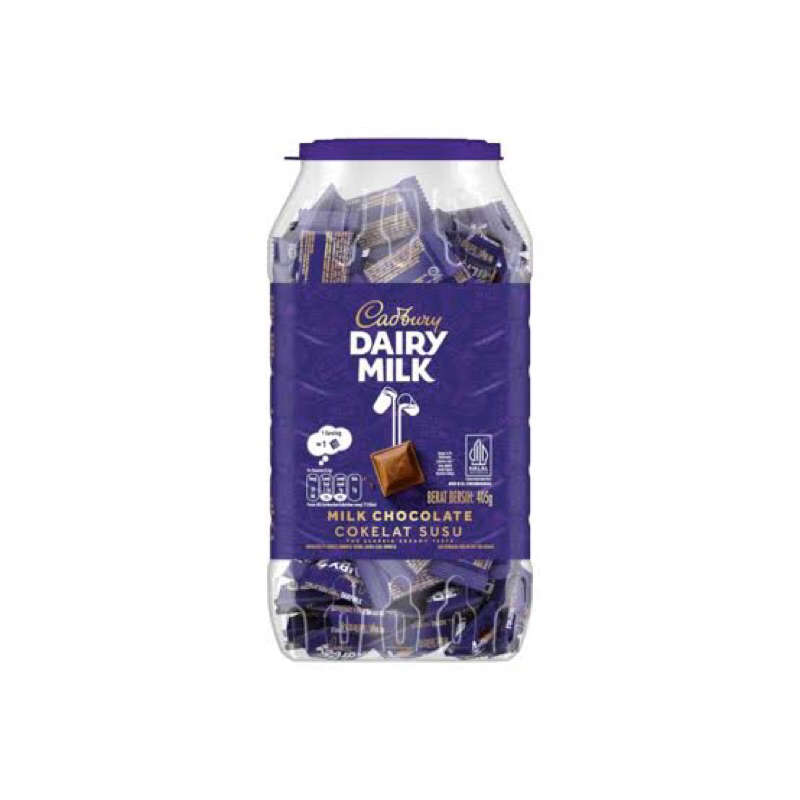 

Cadbury Chocolate Dairy Milk Bites Jar 405gr