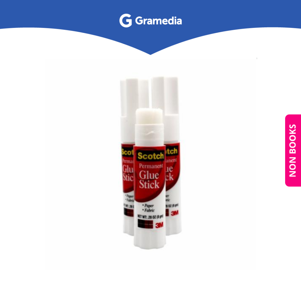 

Gramedia Surabaya - 3M GLUE STICK 6008 8Gr
