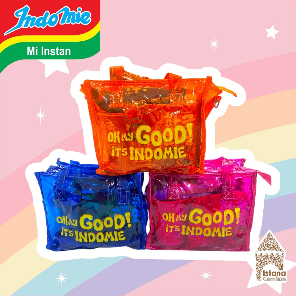 Indomie Premium Collection Korean x New Jeans Tas Bag Lucu