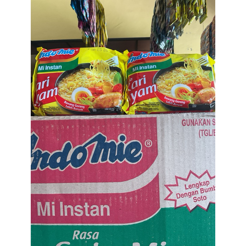 

Indomie Mi Instan Rasa kari ayam