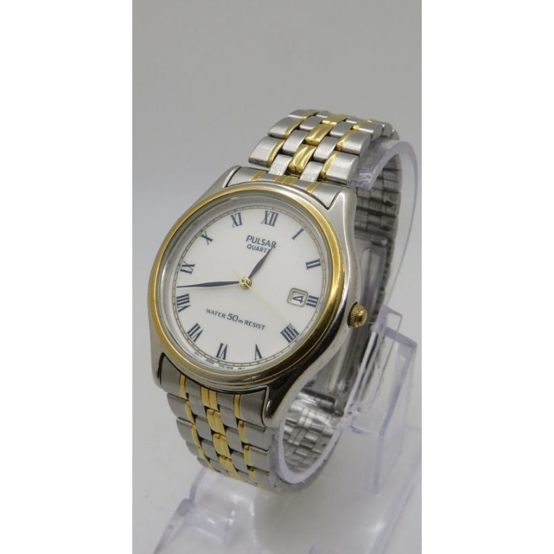 jam tangan vintage  seiko pulsar + tanggal mati. jam jadul