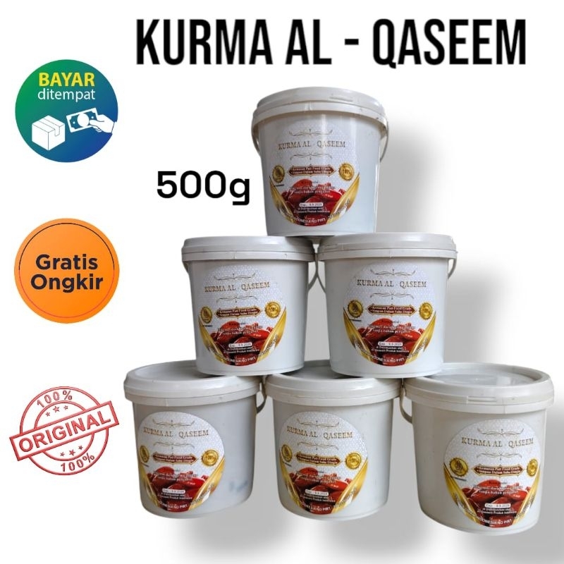 

KURMA AL QASEEM EMBER 500 gram / KURMA AL QASEEM ORIGINAL STOK TERBARU