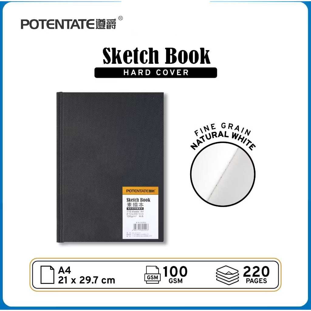

Gramedia Tunjungan : Potentate Sketch Book A4 110sh 100gr