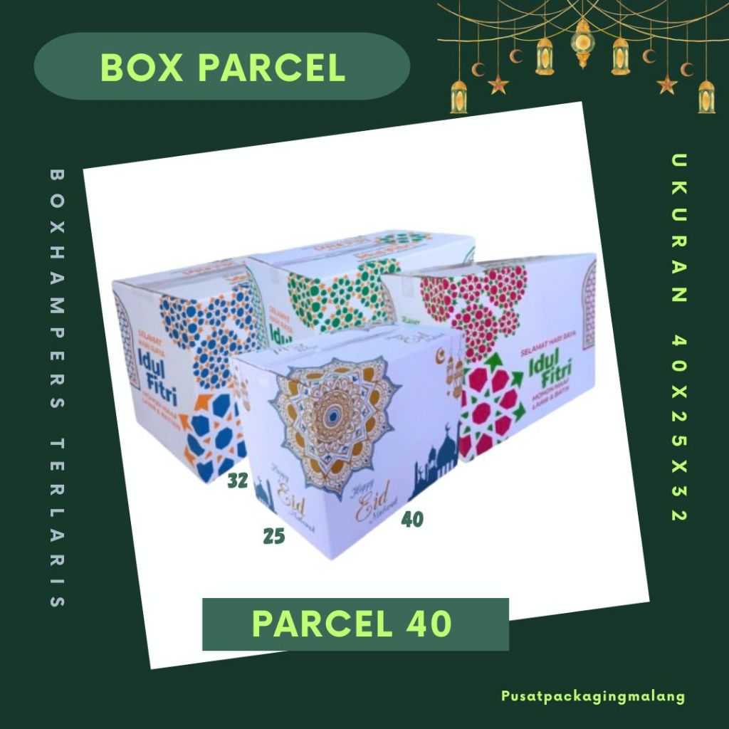 

Kardus Parcel 40x25x32 Box Ied Mubarok Dus Idul Fitri Lebaran Hampers Kotak Kemasan Karton