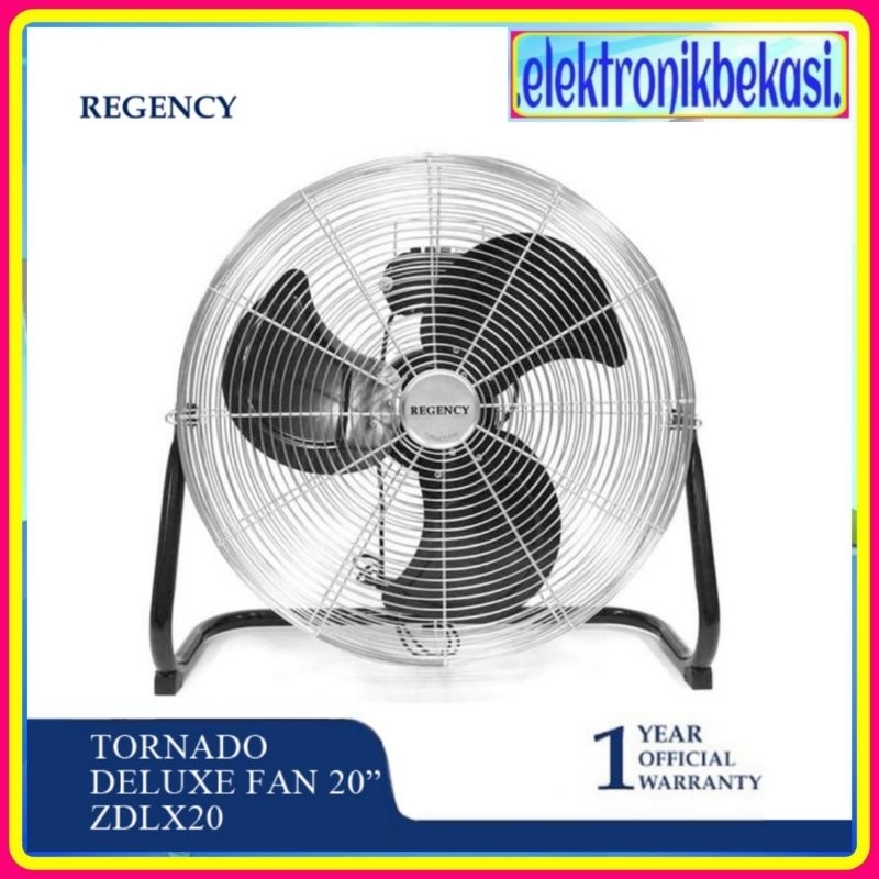 TORNADO FAN REGENCY 20 ZDLX / KIPAS ANGIN TORNADO REGENCY 20 INCH / REGENCY KIPAS ANGIN DUDUK TORNAD