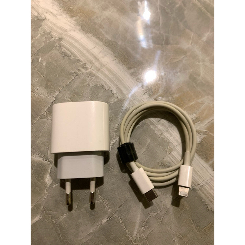 CHARGER SET IPHONE SECOND/ SEGEL COPOTAN ORIGINAL