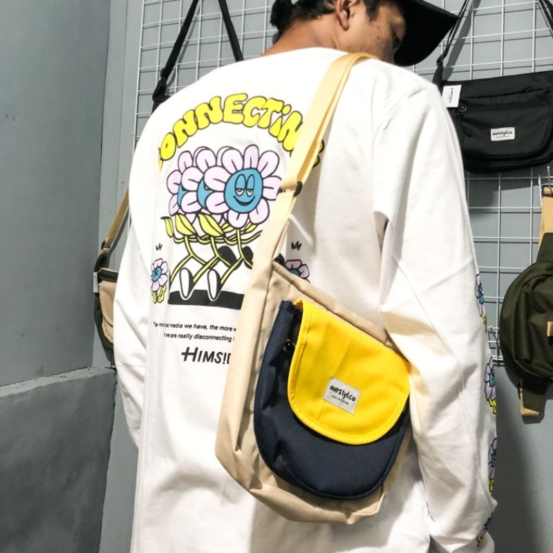 Tas Skena Ourstyle - Tas Selempang Tas pria Sling Bag