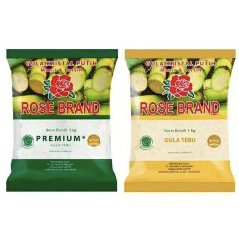 

Gula Kristal Putih Rose Brand Berat Bersih 1 kg