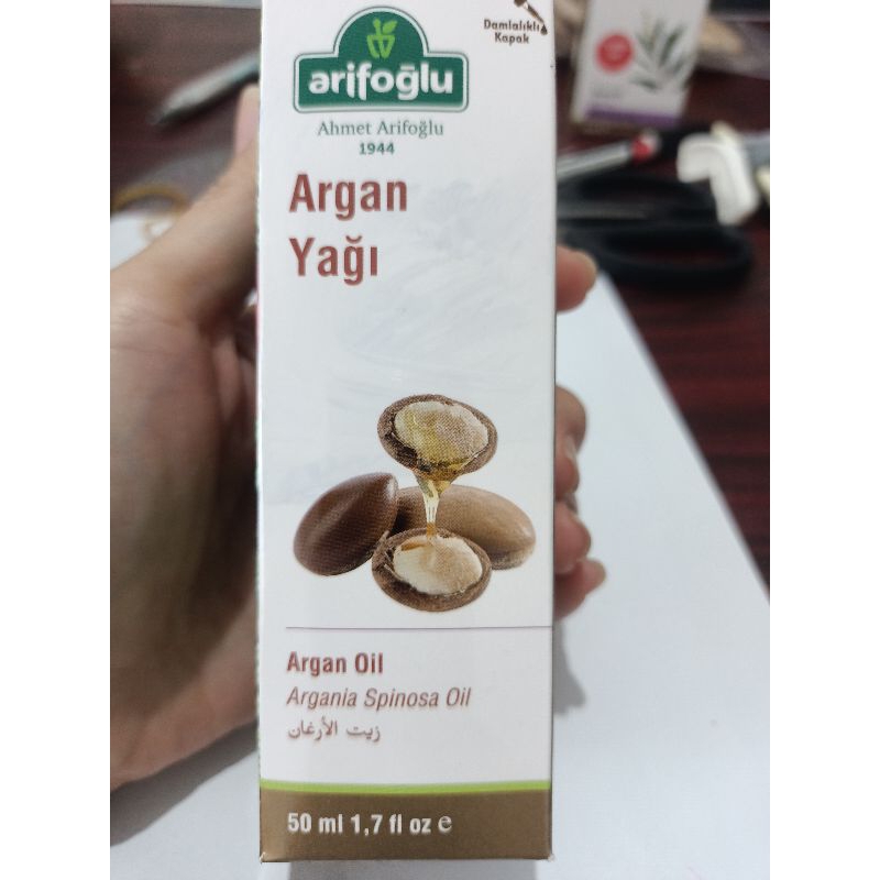 ARGAN OIL ARIFOGLU 50ML TURKI AHMED/MINYAK ARGAN 50ML ARIFOGLU AHMED