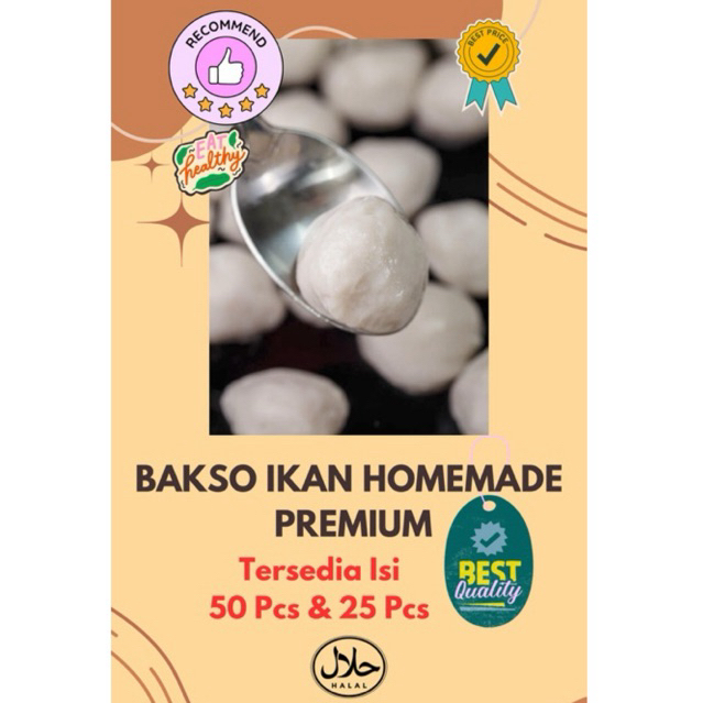 

BAKSO IKAN HOMEMADE PREMIUM. 100% HALAL