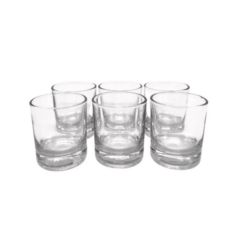 Gelas Sloki kecil /Gelas Lilin /Gelas Mini /Gelas Kaca Mini