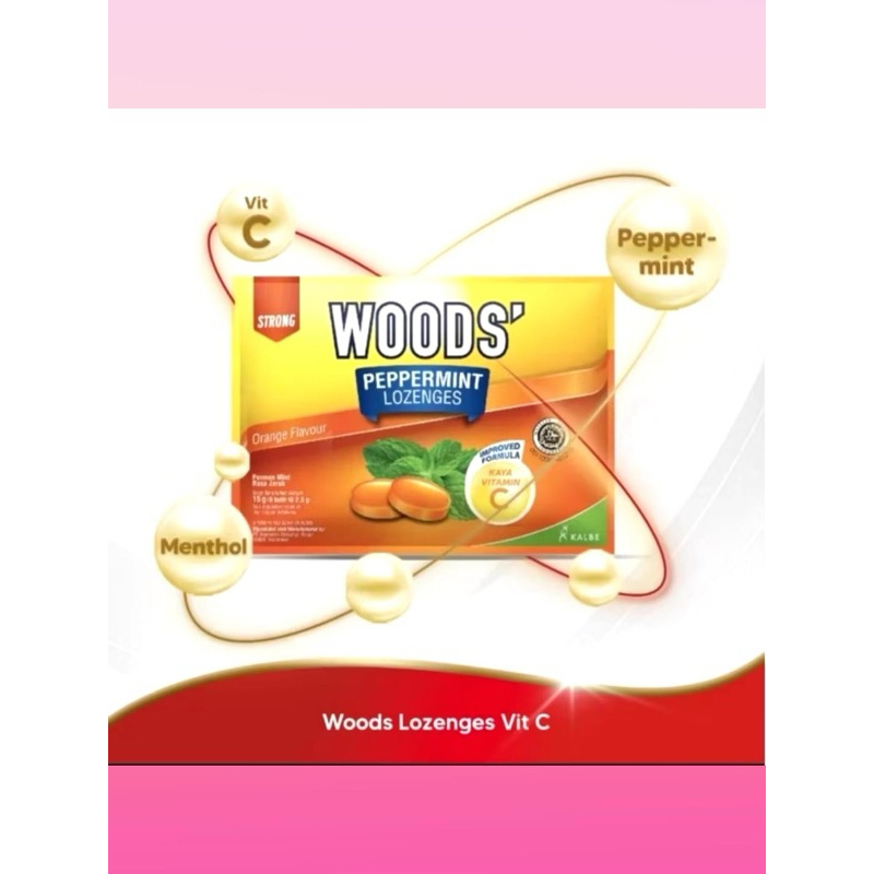 

WOODS LOZENGES ORANGE VITAMIN C