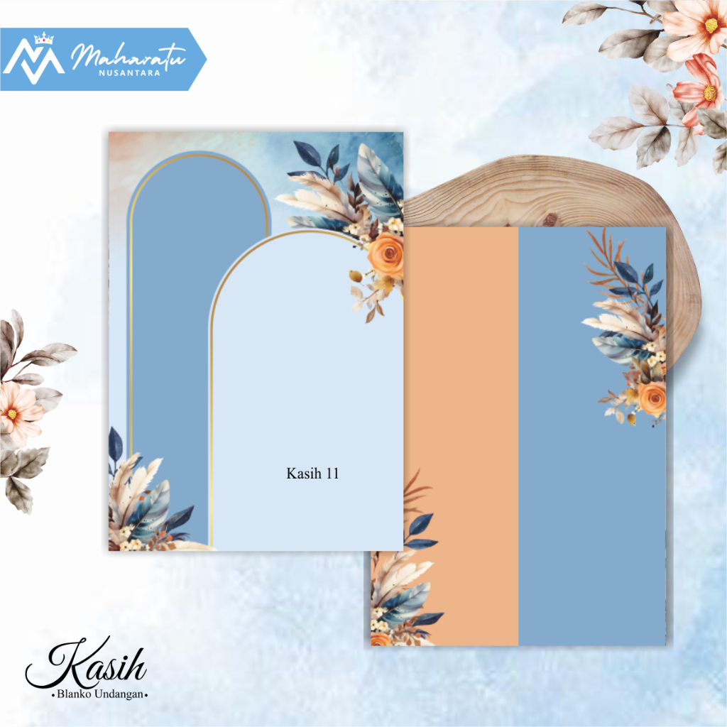BLANGKO UNDANGAN PERNIKAHAN - BLANGKO UNDANGAN KASIH 11