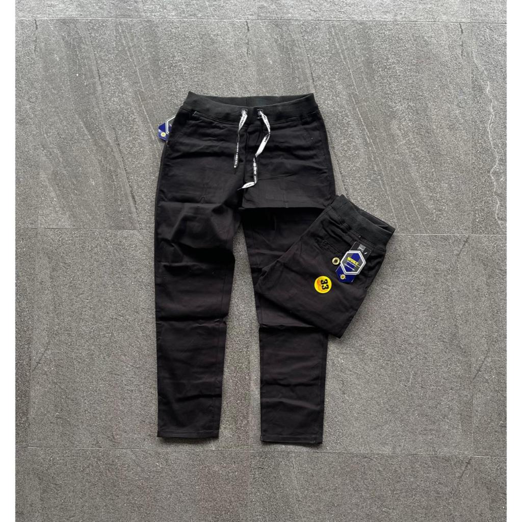 CELANA CHINOS PANJANG RIB WOKE JUMBO PREMIUM SIZE DEWASA
