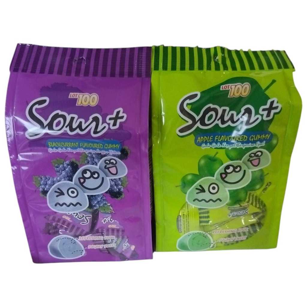 Permen Lunak Sour+ LOT100