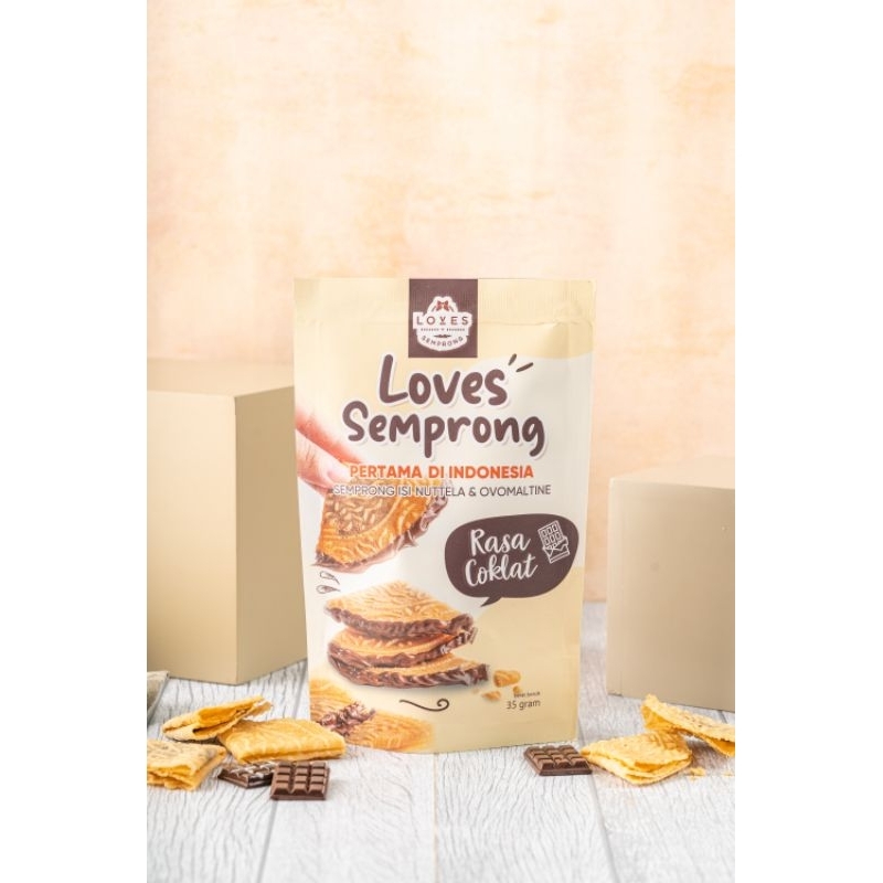 

Kue Kering Kue Lebaran Semprong Pouch Isi Rasa Cokelat