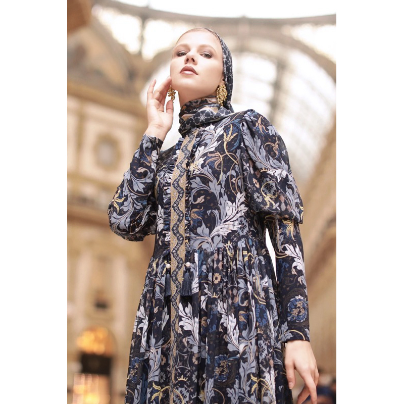 MANDJHA Queen Mary Dress By IVAN GUNAWAN | Busana Muslim Modest ORIGINAL