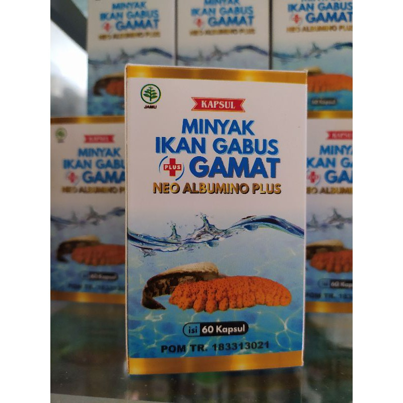 Neo Albumino Plus | Kapsul Gamat dan Ikan Gabus | Penyembuhan Pasca Melahirkan | Terapi Patah Tulang