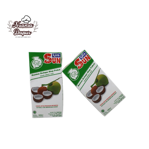 

Sun Kara Santan Kelapa / Coconut Cream 1 Liter