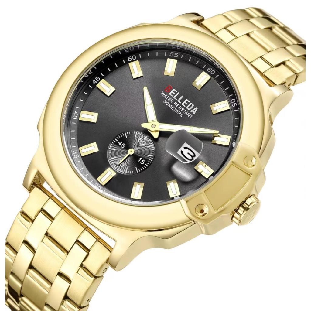 Jam tangan Pria Belleda 9387 ORIGINAL Water ressistant