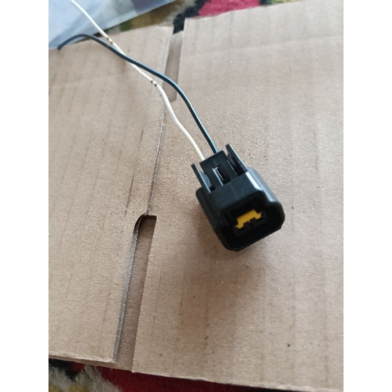 soket socket konektor coil pick up pulser koil pengapian pin 2 kabel original Kawasaki ninja KLX 250