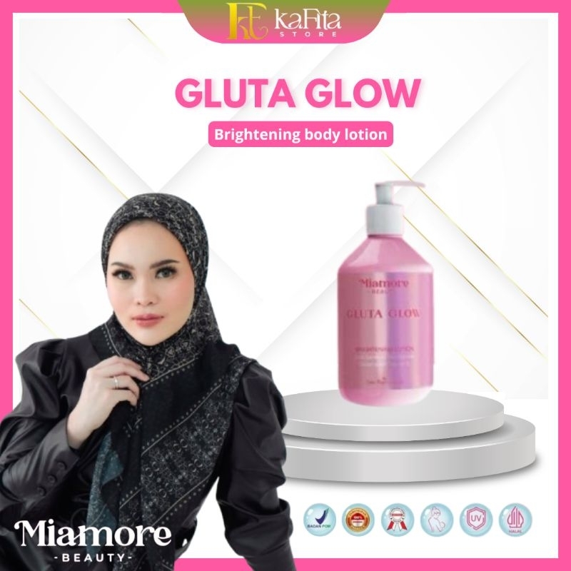 GLUTA GLOW Brightening lotion , handbody lotion with Niacinamide, glutathione, DNA Salmon 250gr