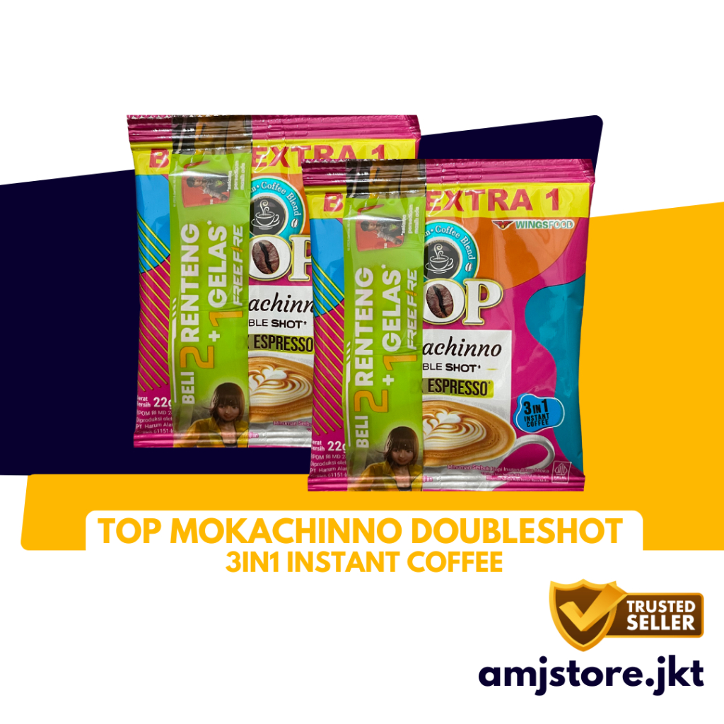 

TOP Kopi instant Mokachinno double shot 22gr - 15 PCS