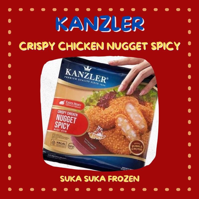 

Kanzler Crispy Chicken Nugget Spicy