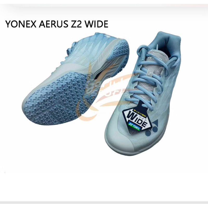 SEPATU BADMINTON YONEX AERUS Z2 WIDE SEPATU YONEX AERUS Z 2 LIGHT BLUE