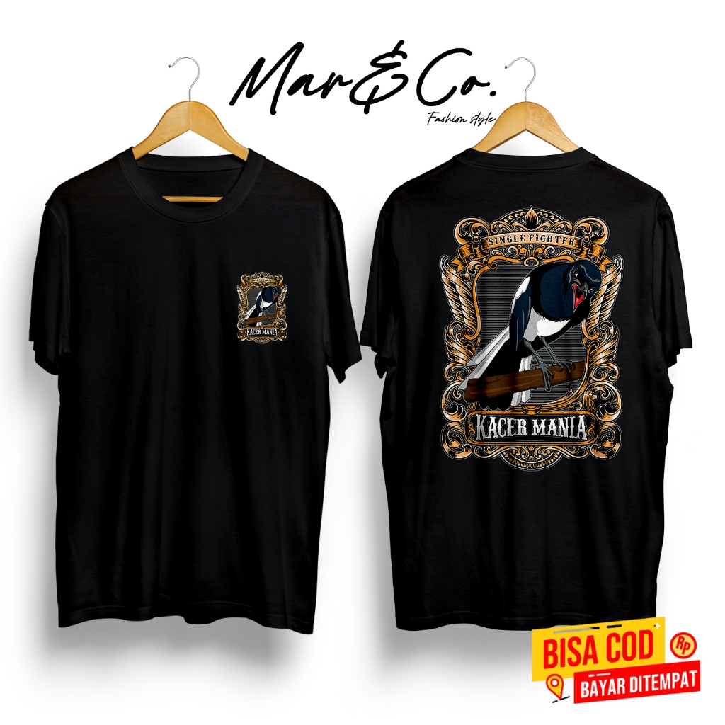 KAOS BAJU BURUNG KACER | KACER MANIA INDONESIA | KAOS KICAU MANIA TERLARIS 2025