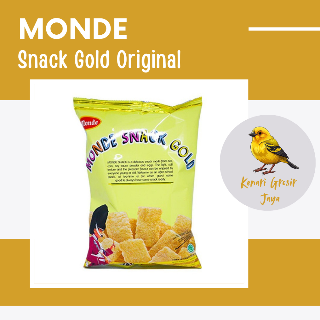 

Monde Snack Gold Original 30 Gram