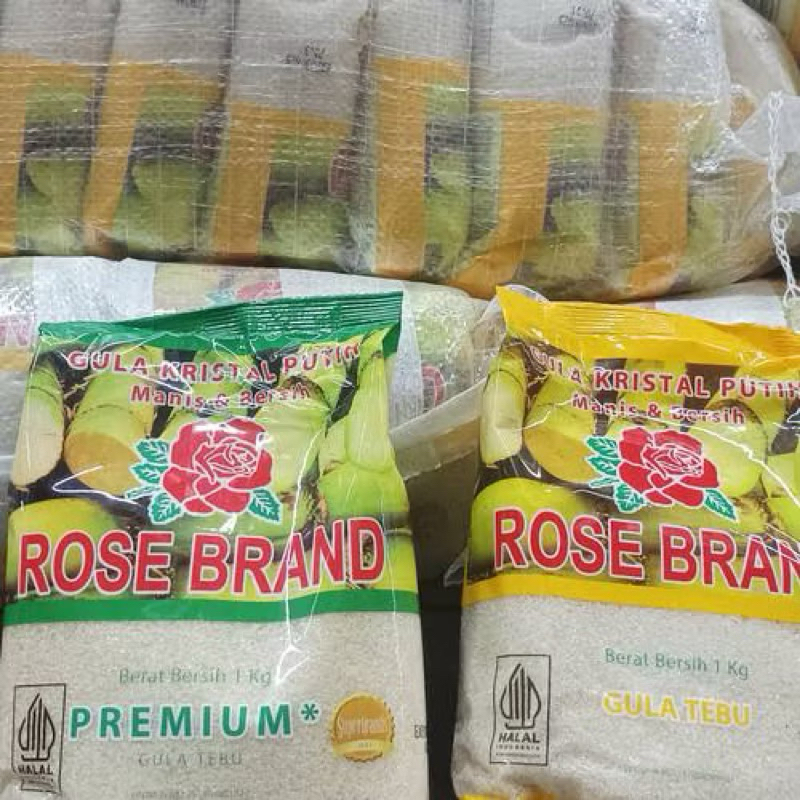 

Gula Rose Brand hijau / kuning 1kg