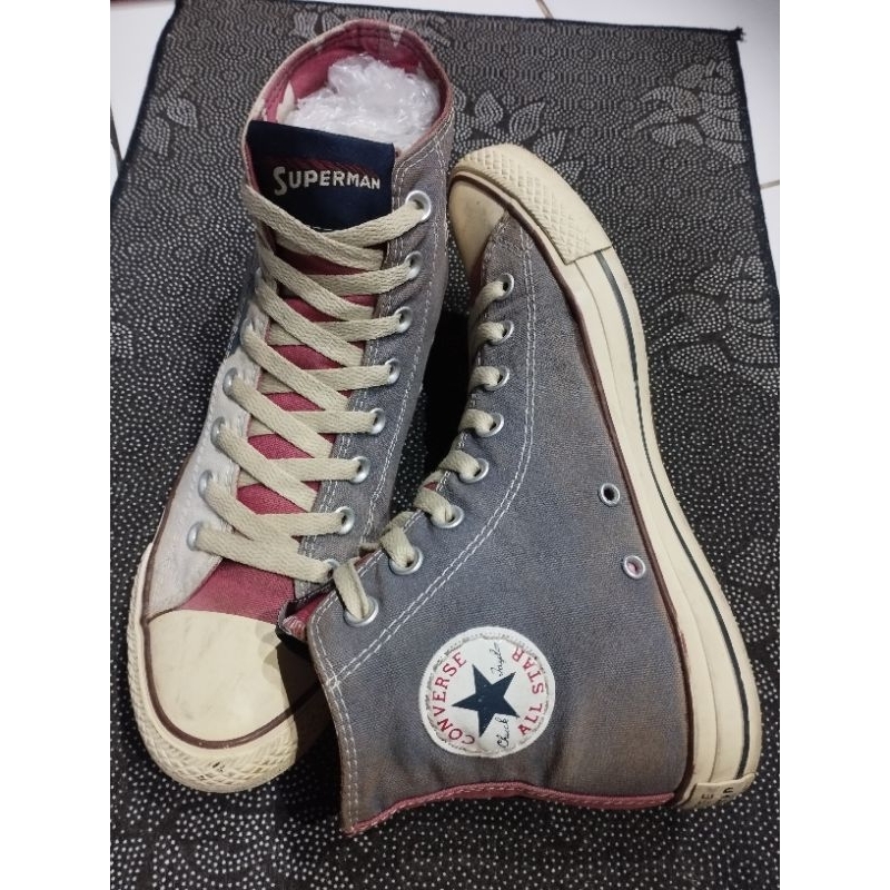 CONVERSE x  DC COMIC SUPERMAN MARVEL