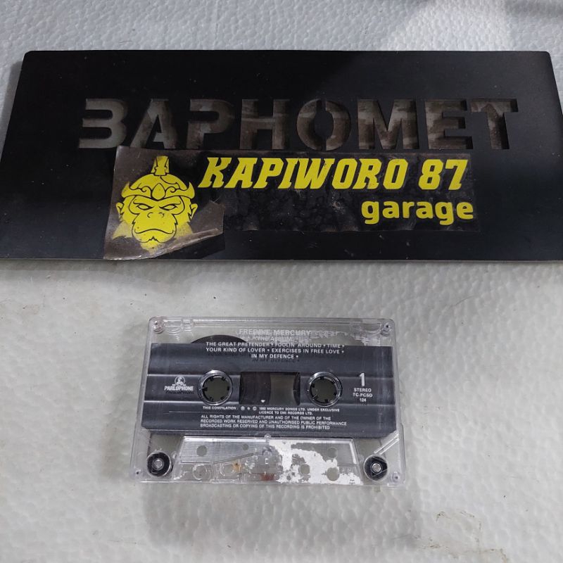 Kaset Pita Album Solo Freddie Mercury