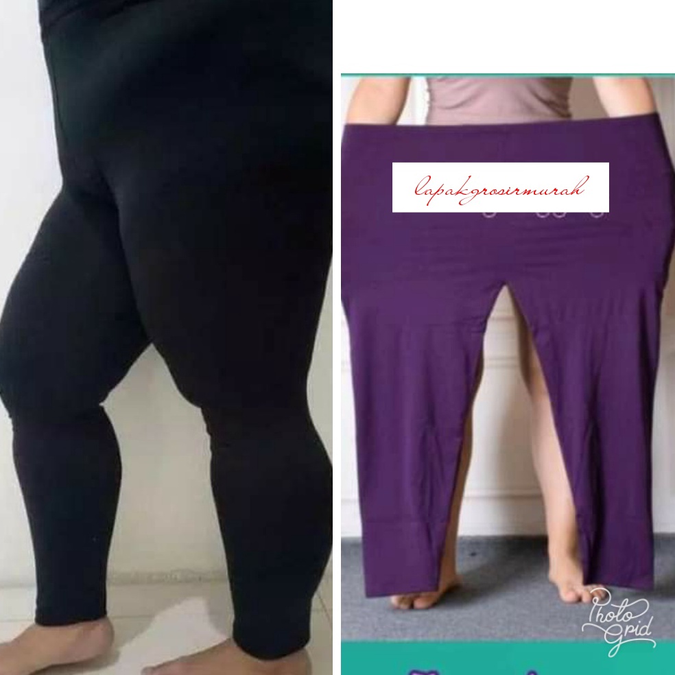 Barang Pilihan lLegging BIG SIZE JUMBO XXXXL4L BB 812KGLegging BIG SIZE Spandek LIcin