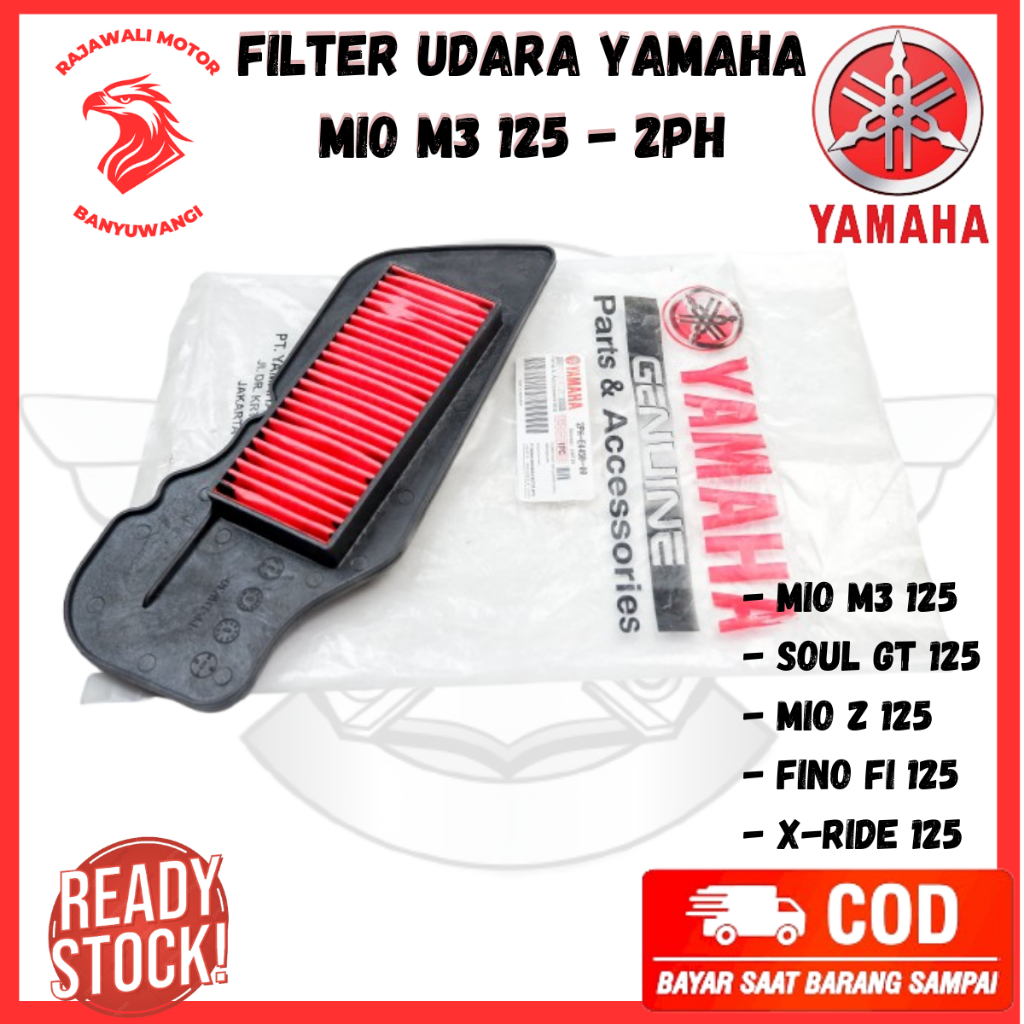 filter udara mio m3 125 Ori - saringan udara mio m3 - 2PH