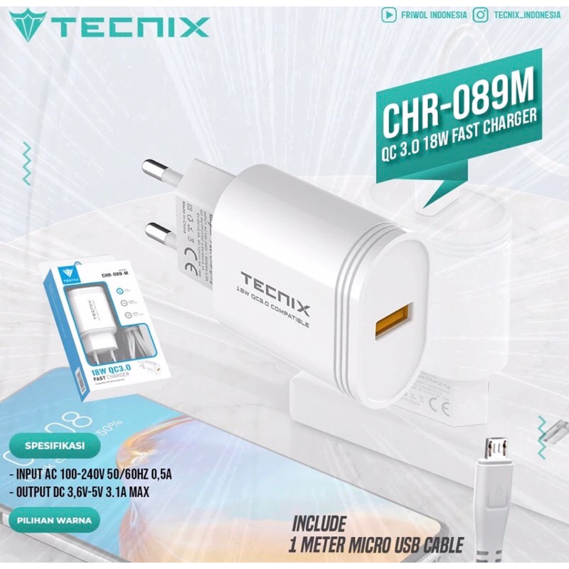 Charger set Micro&Type-C TECNIX CHR-089/CHR-094