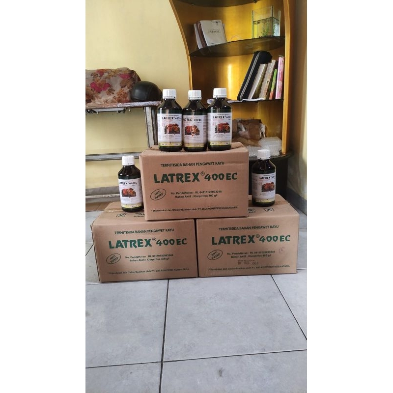 Latrex 400 EC Obat Rayap  Dan pengawet kayu Ukuran 1 Liter