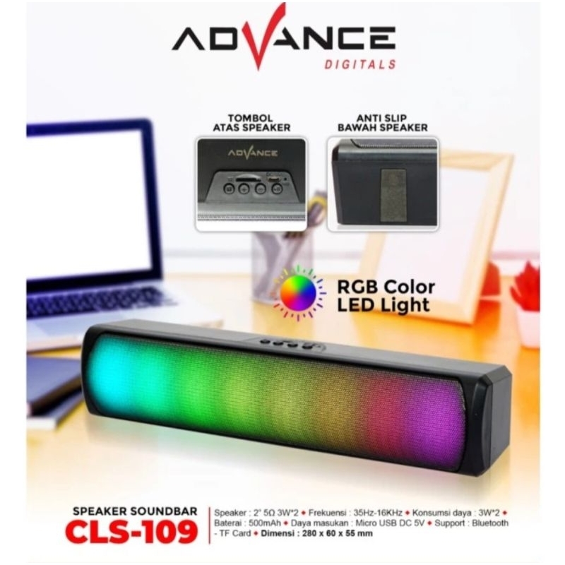 ADVANCE SPEAKER SOUNDBAR CLS-109
