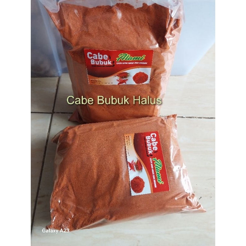 

CABE BUBUK HALUS 1KG (Alami) Bumbu Tabur Pedas Rempah Masakan