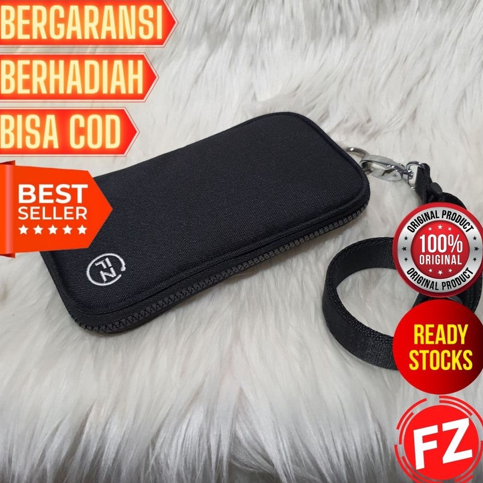 Tren Kekinian Tas Dompet Hanging Wallet Gantung Leher HP Kartu Koin Uang Paspor Selempang Pria Wanit